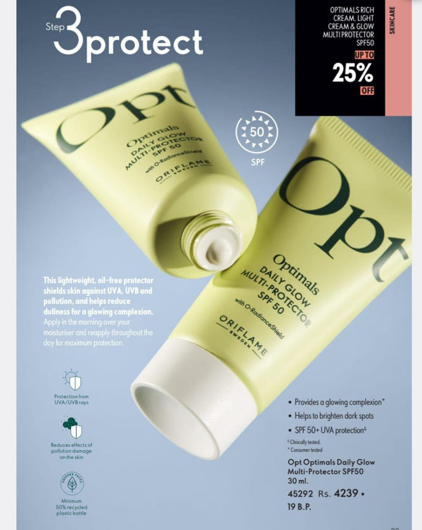 Optimal Daily Glow Multi-Protecter SPF50