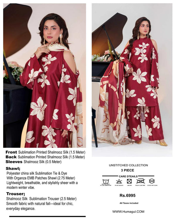 HUMA GUL DIGITAL SILK COLLECTION