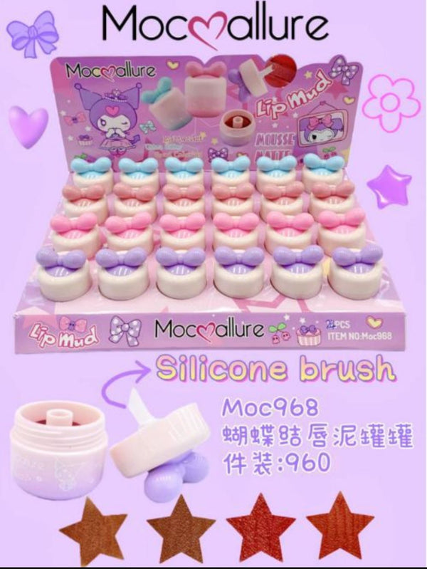 Mocallure lip mud 4 color set