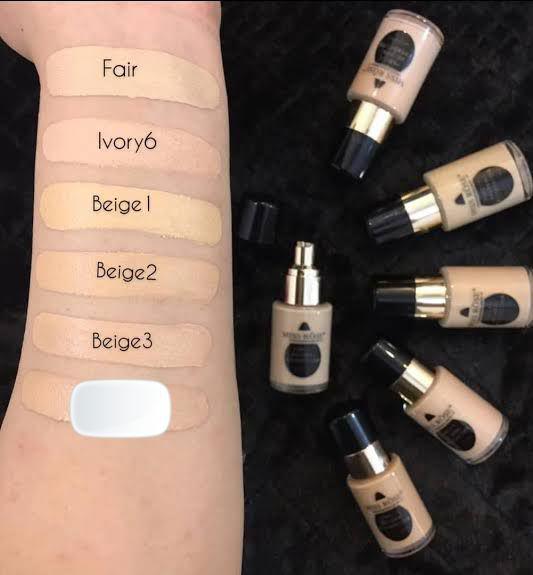 Miss Roes Foundations 6 Shades Availabe