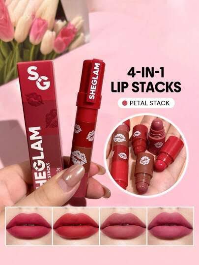 She Glam 4in1 lipstick each loose